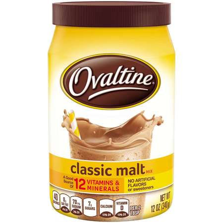 NESTLE Nestle Novartis Ovaltine Classic Milk Flavoring Malt 12 oz. Bags, PK6 10051746033729